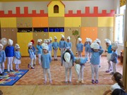 Šmoulové - závěrečné vystoupení 2017